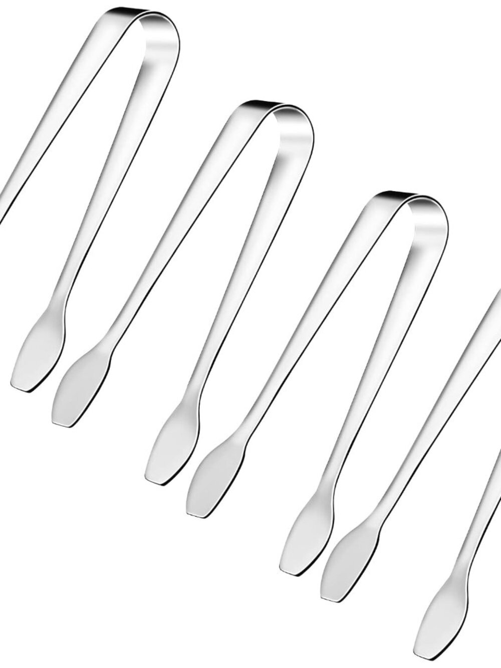 Mini Serving Tongs,4.5" Ice & Small Tongs for Appetizers,Catering